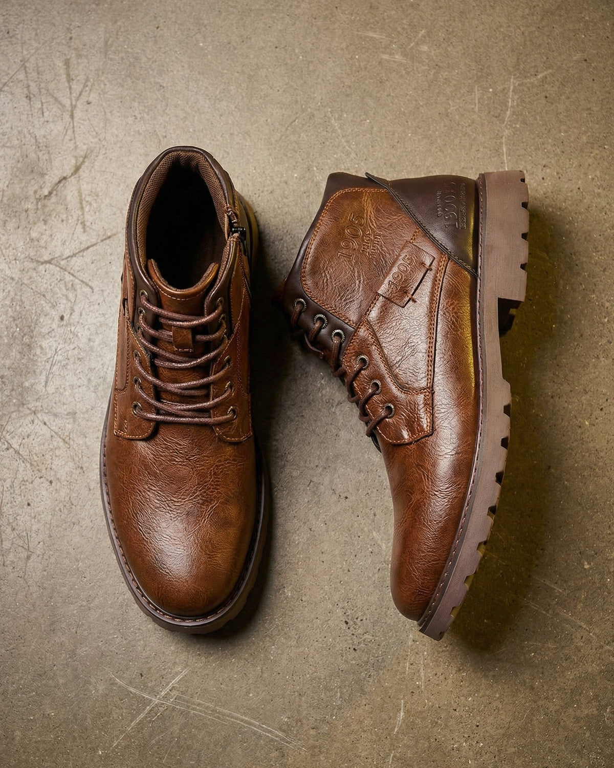 Ettore Leather Boots